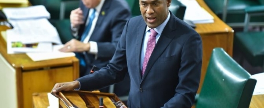 Minister of Finance and the Public Service, Dr. the Hon. Nigel Clarke