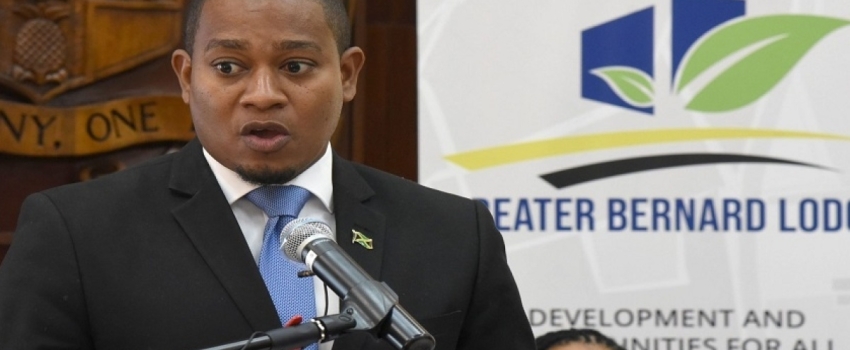 Minister of Agriculture, Fisheries and Mining, Hon. Floyd Green