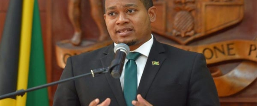 Minister of Agriculture, Fisheries and Mining, Hon. Floyd Green
