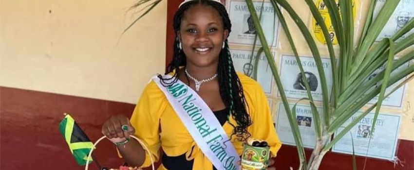 National Farm Queen for 2022/23 and Manchester native, Sutanya Ellington, has created a network of ‘Agro Ambassadors’ to promote agriculture among young people and women.